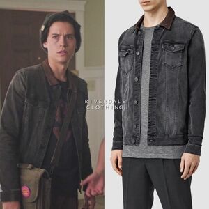 All Saints Jackets Coats All Saints Bering Grey Denim